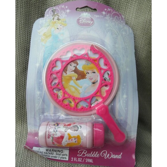 NEW by DISNEY PRINCESS BUBBLE WAND TOY (AGES 3+) - Picture 2 of 8